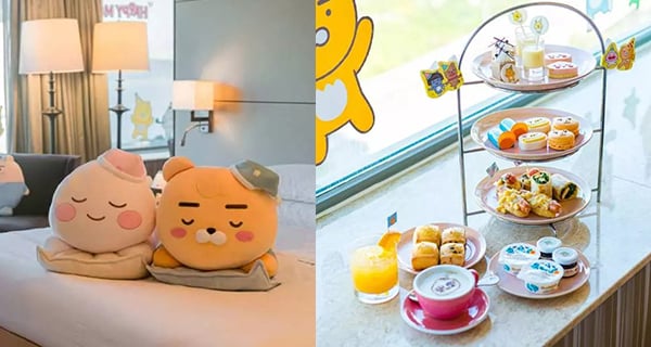 【快閃優惠】全港首間KAKAO FRIENDS主題客房！2大1小入住人均$496起連下午茶！送獨家禮品包~｜酒店優惠｜放假去邊