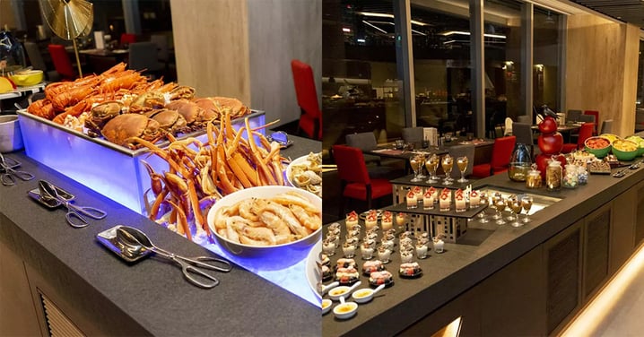 【酒店自助餐優惠】YMCA再臨閣自助晚餐買二送二！任食龍蝦、蟹腳、鮑魚/鵝肝！