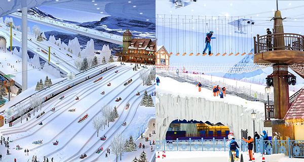【廣州好去處】廣州大型室內冰雪遊樂區，限量搶無限時滑雪票！