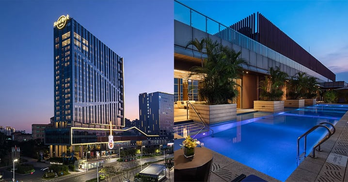 【買一送一】深圳Hard Rock Hotel硬石酒店住宿套餐豪華房2間1晚/1間2晚，最平人均每晚$299