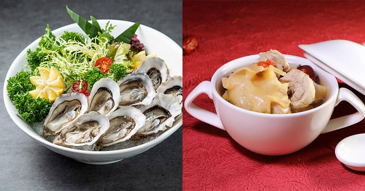 【買2送2】北角海逸酒店綠怡咖啡廳自助晚餐 $368歎即開生蠔、花膠紅棗燉雞湯、鮮人蔘酒浸鮑魚