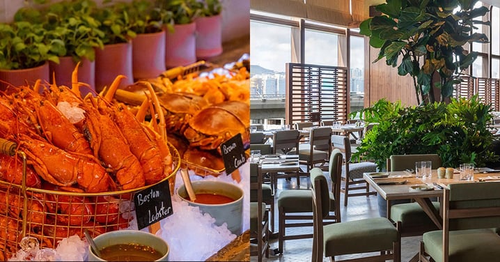 【北角維港凱悅尚萃酒店The Farmhouse自助餐買一送一】$415位起歎波士頓龍蝦、磯煮鮑魚、鱈場蟹腳