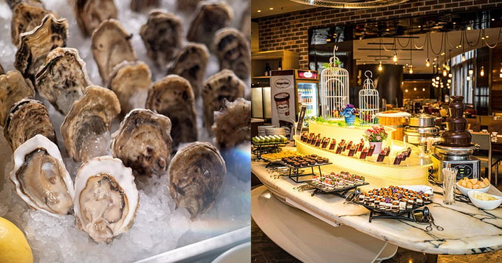 【香港九龍東皇冠假日酒店The Chef's Table 尚廚自助餐買一送一】$359歎新鮮生蠔、香煎法國鴨肝、八款口味的Haagen-Dazs雪糕