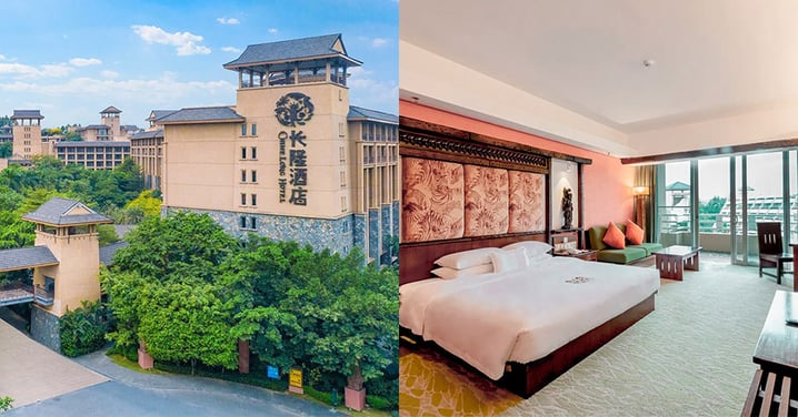 【廣州長隆酒店住宿優惠】狩獵房1晚（包2天(動物世界+歡樂世界+飛鳥樂園) +贈送$215優惠券：適用於高鐵及直通巴等）