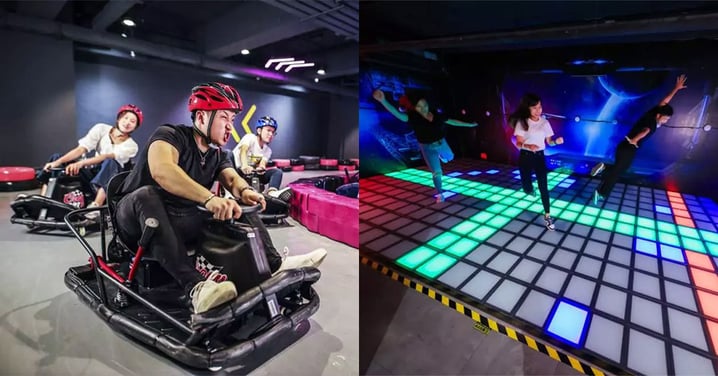 【荔枝角PowerPlay Arena室內遊樂場買一送一】室內飄移車體驗，配備頭盔、護肘、頸箍保護裝備，低至$35/次